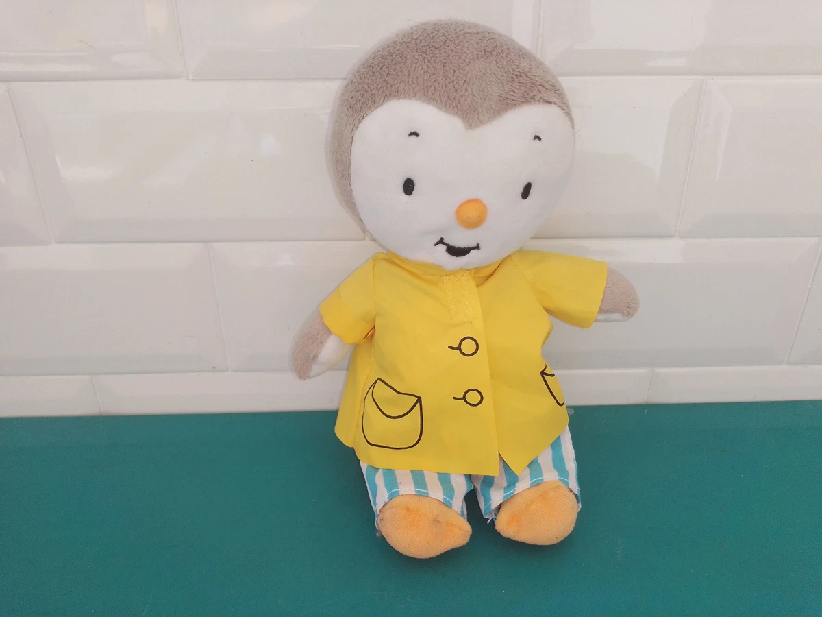 0309238 Peluche tchoupi t'choupi 20cm ciré jaune jemini