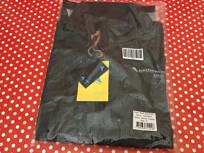 Klattermusen mens Ansur Wind Jacket mens Raven Copper (small) UK