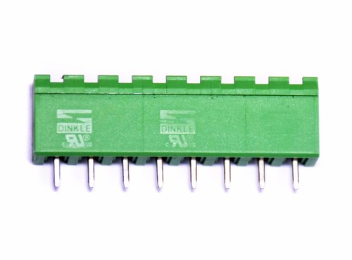 50pc Header for Pluggable Terminal Block 5EHDVC-08P 8P 15A 300V Pitch 5mm DINKLE - Picture 4 of 6
