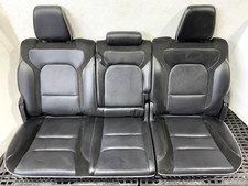 2019-2024 Ram 1500 Laramie Black Rear Left Right Leather Seats Second Row Oem 2019-2024 Ram 1500 Laramie Black Rear Left Right Leather Seats Second Row Oem