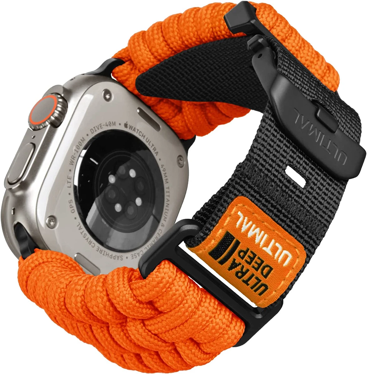  Rugged Nylon Band Compatible with Apple Watch Ultra