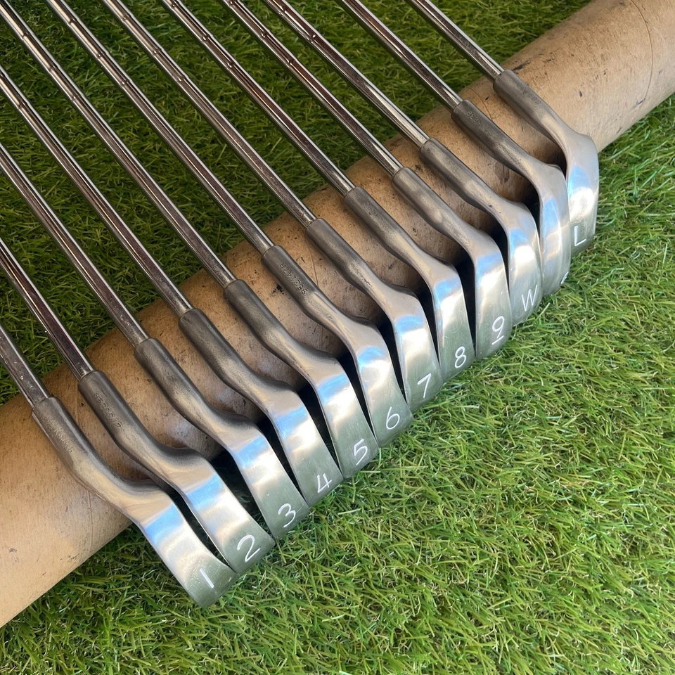 Juego de 2 hierros Ping Eye 1-PW SW LW punto negro ZZ-Lite acero rígido para diestros Foto 3 de 4