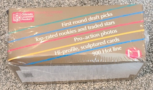 1990 Action Packed Football Sealed Rookie Update Box/36 Packs Emmit Smith Rookie - Picture 3 of 6