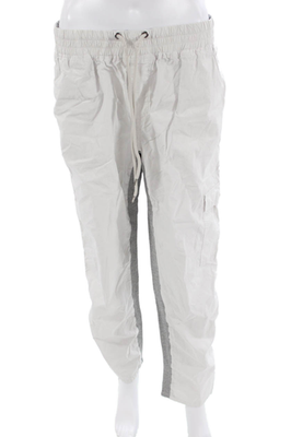 JAMES PERSE 100%リネン ジョガーパンツ ホワイト サイズ2 James Perse Men Cargo Jogger Pants White Button Size 2 | eBay