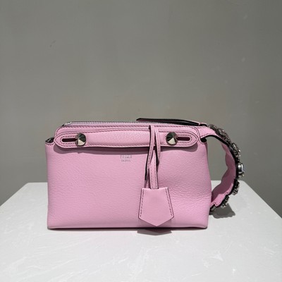 FENDI シルバーピンク系　ショルダー　バッグ Fendi By The Way Pink Crystal Calfskin Crossbody Bag | eBay