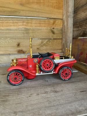 Vintage 1989 New Bright Bump & Go Fire Engine / Tracker No. 2 Chicago FOR PARTS
