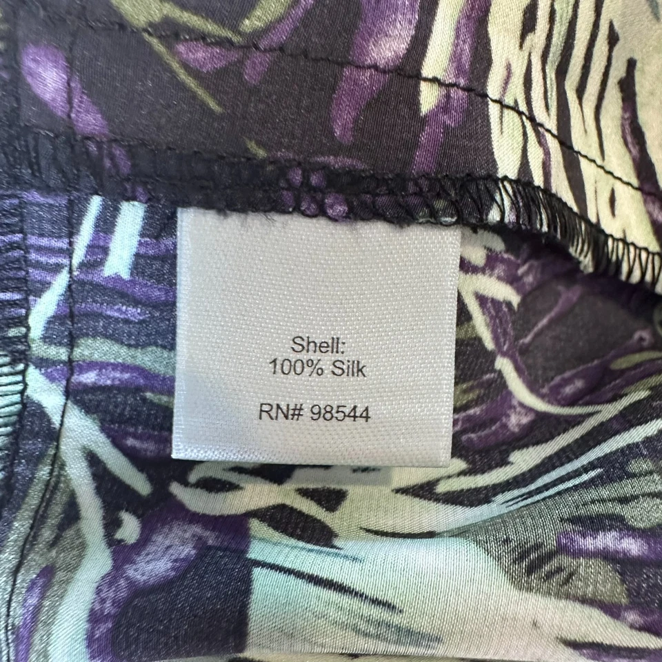 Vestido sin Mangas Anthropologie Beth Bowley Talla (12) 100% Seda Correas de Espagueti Verde Foto 4 de 4