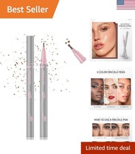 Freckle Pen, Natural Lifelike Freckle Stamp Soft Dot Spot Pen, Waterproof Lon...