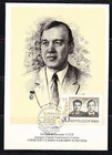 Soviet Russia 1977 space maxi card astronaut A.Yelisyev 002