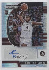 2020 Panini Prizm Draft Picks Prospect Hyper Patrick Williams #PA-PW Auto 06i8