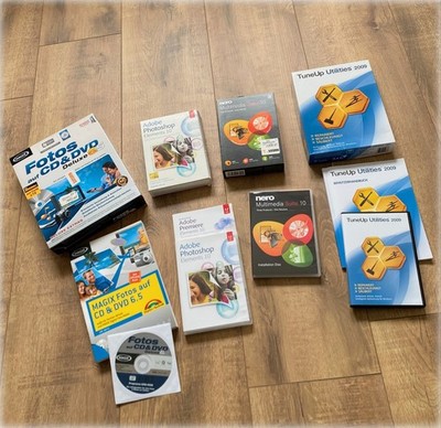 Software Paket Big Box Adobe Photoshop Elements 10 / Nero 10 / TuneUp / MAGIX