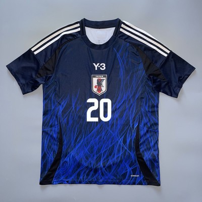 JAPAN ADIDAS Y-3 2024 FOOTBALL SOCCER HOME JERSEY #20 KUBO