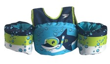 Speedo Splash Jammer Life Jacket Vest Shark Kids with Arms 33-55 Pounds