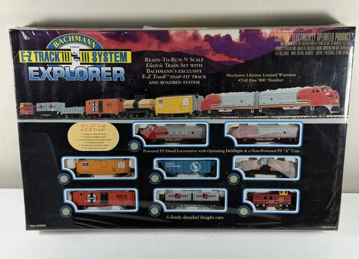 Bachmann N Model Railroad Starter Starter Sets with Vintage for