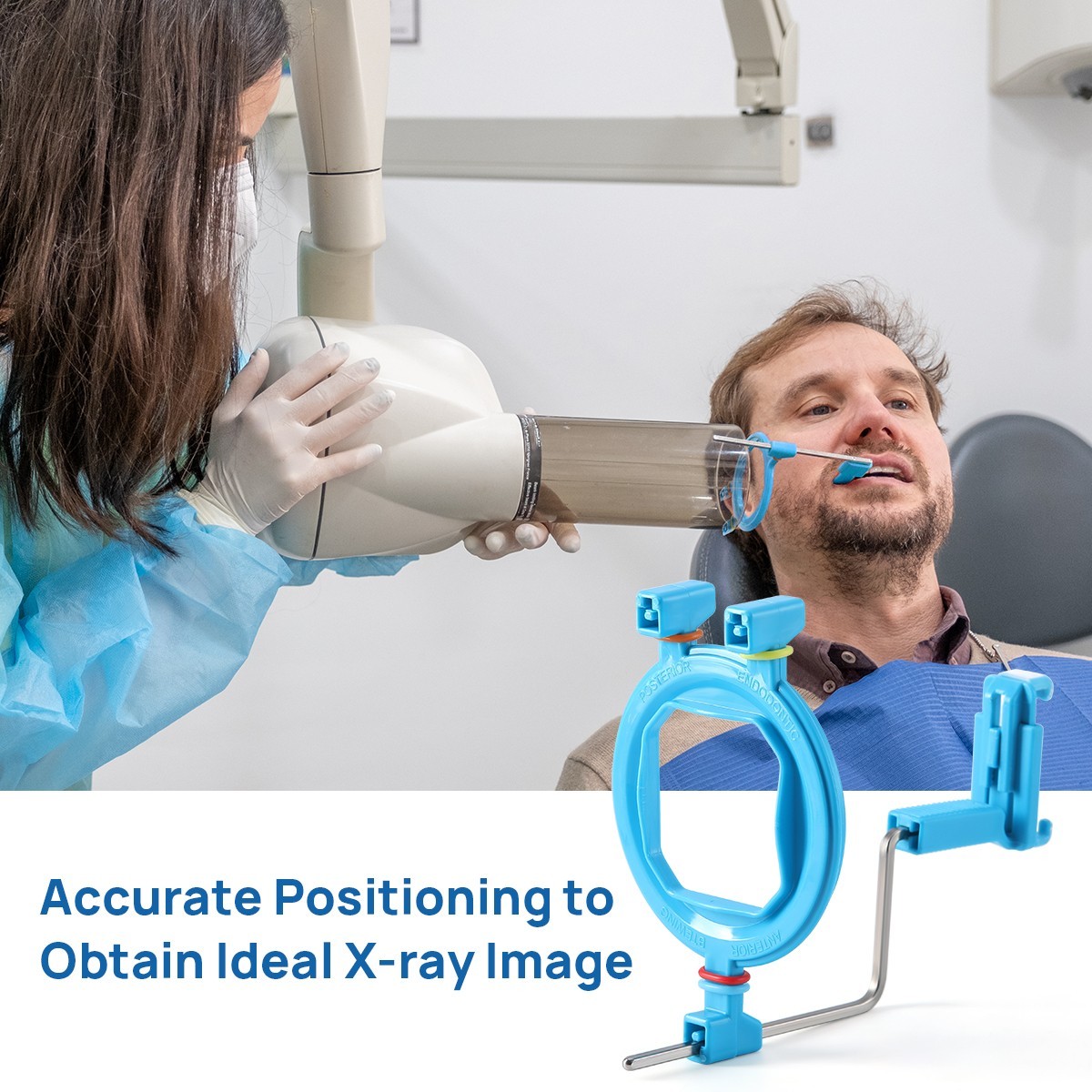 Dental X-Ray Positioner Digital Xray Sensor Holder Oral Film Positioning System