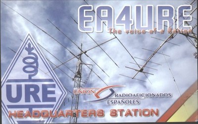 Amateurfunk QSL/QSO EA4URE G3YEU Madrid Spanien 2017 7MHz CW URE HQ