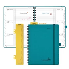 POPRUN 2026 Weekly and Monthly Planner Calendar, January 2026 - December 2026...