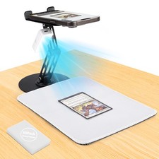 Card Scanner for Trading Cards  MTG  TCG Card Scanner Stand with Magnetic LED...