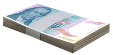 Yugoslavia 5000 Dinara, 1994, P-141, Used X 100 PCS Bundle Pack