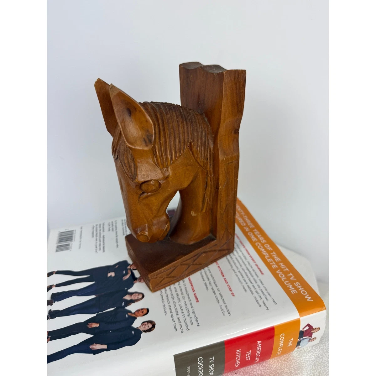 Wooden Horses Home Décor Bookends for sale | eBay