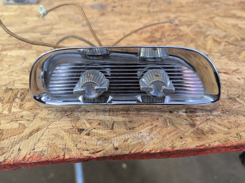 1955-56 Dodge Coronet Dash Blower Defroster Switches With Bezel - Picture 1 of 5