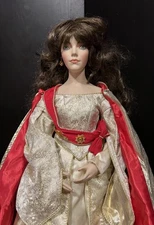  Porcelain Bisque Doll “The Grand Duchess ANASTASIA” by Franklin Heirloom 1988