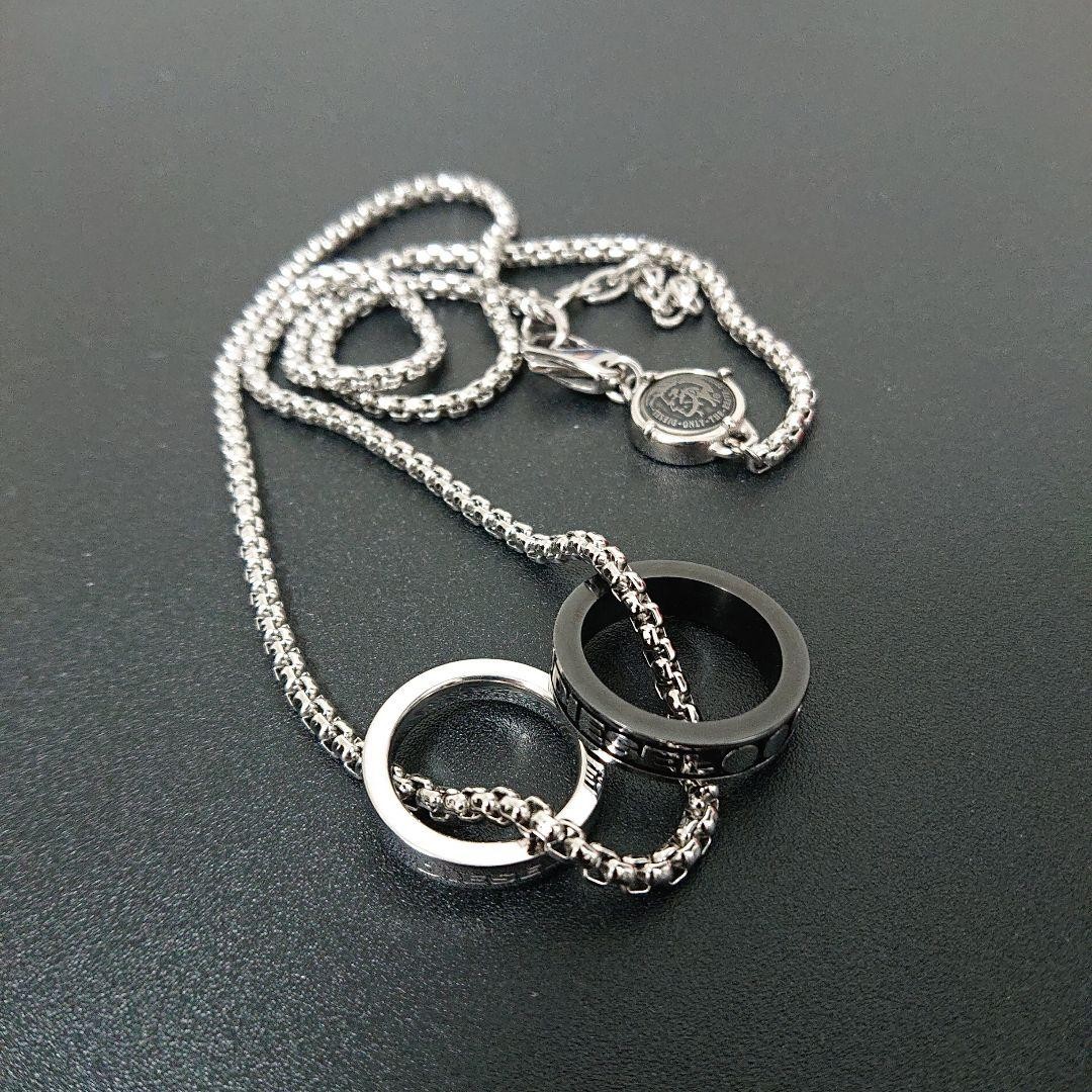 Diesel Men Antique Necklace Dx1168 Used a few times Luxury
