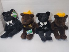 Lot of 4 Salvino's Bamm Beano's Baseball Player MLB 1998 Collection Beanie Baby