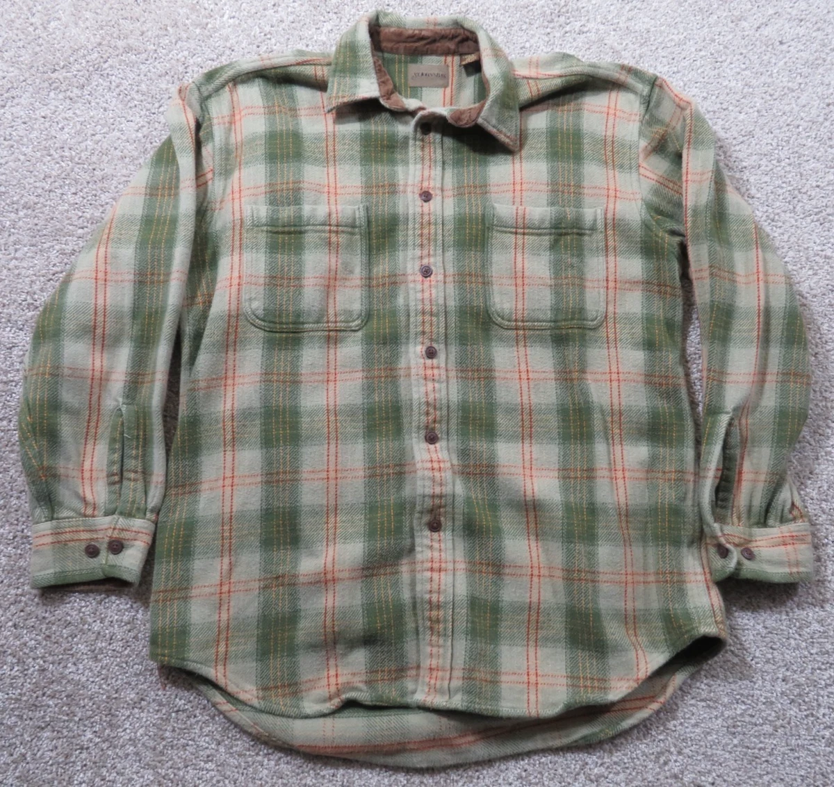 DiBanGu Men's Christmas Dress Shirt - Green & Silver Long Sleeve Button Down For Holiday Parties - View #11