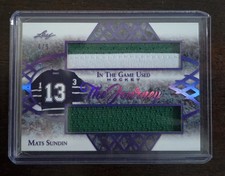 2019 In The Game Used The Journey Mats Sundin Dual Game Used /9 #TJ-09