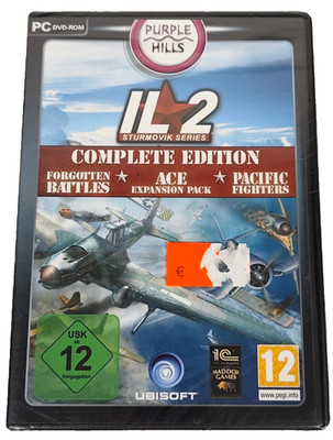 IL2 Sturmovik Complete Edition: Forgotten Bat., ACE, Pacific Fighte, Win XP, NEU