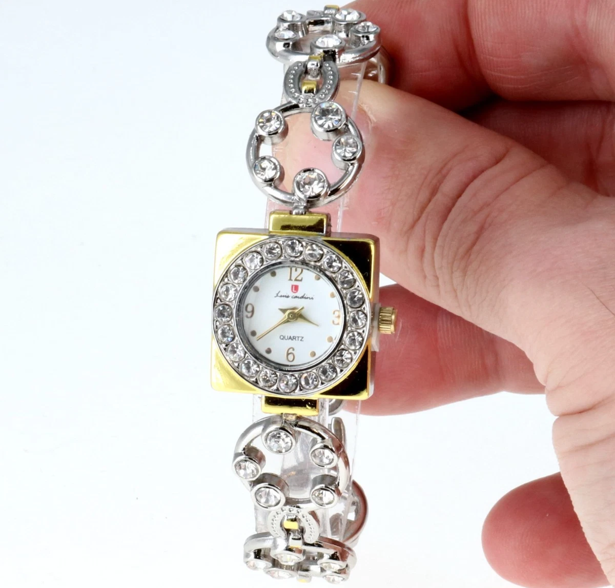 Luis Cardini Women’s Watch Luis Cardini 15218 Stainless Steel Mens Quartz Watch with  main image 2