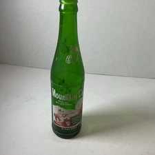 Vintage Mountain Dew Bottle 10 Oz Bottled By Mo And Becky