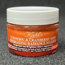 NEW Kiehl's Turmeric  Cranberry Seed Energizing Radiance Masque 0.95 oz .28 ml