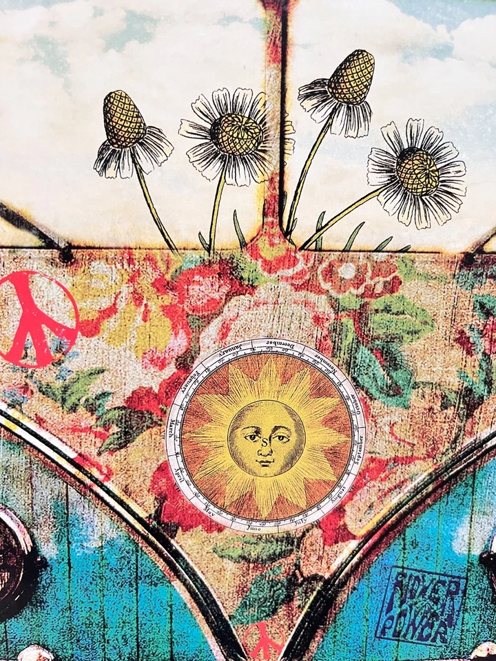 Rompecabezas Flower Child 41801 Sandy Lloyd SunsOut 500 piezas caja cuadrada 19x19 hecho en EE. UU. Foto 2 de 4