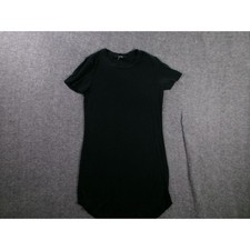 Forever 21 Dress Women Medium Black Minimalist Everyday Capsule Easy Going Basic