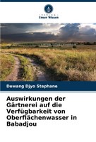 Auswirkungen Der GäRtnerei Auf Die VerfüGbarkeit Von OberfläChenwasser In...