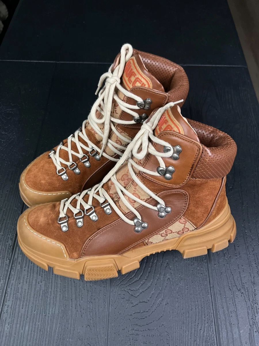 Gucci Flashtrek Sneakers US 9 SPB-MS 359232 Gucci Flashtrek Green for sale | eBay main image 3