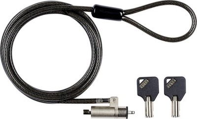 eSTUFF GLB220101 64020 Security lock with keys for  K-Slot 4.5mm x 180cm Cu ~E~