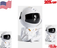 Star Projector Galaxy Night Light Astronaut Space Projector Starry Nebula