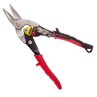 Stanley Blechschere Maxsteel Links 250Mm Bi-Material Griff Chromrot 2-14-562