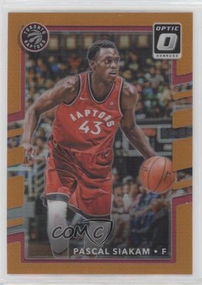 2017-18 Panini Donruss Optic Orange Prizm 70/199 Pascal Siakam #139 6fs