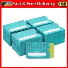 Stockroom Plus 500 Pack Hotel Key Card Envelopes - Key Sleeve Bulk Pri