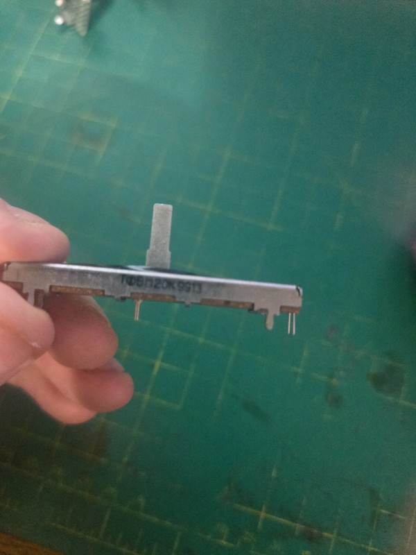 400 Noble 20k Center Detent Sliding Potentiometers