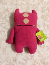 UglyDoll Bop N  Beep Pink  Green Plush Toy Whimsical Collectible Character