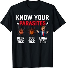 Know Your Parasites Anti Trump Meme Parody Tick Unisex T-Shirt