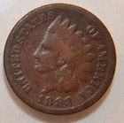 1883 Indian Head Cent