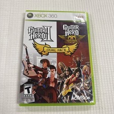Activision Xbox 360 Guitar Hero II/Guitar Hero Aerosmith Dual Pack Video Game