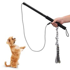 Intertactive Flirt Dog Toys Teaser Wand Pole for Outdoor Exercise Training