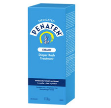 Penaten Medicated Diaper Rash Cream for Baby Zinc Oxide Cream 113 g